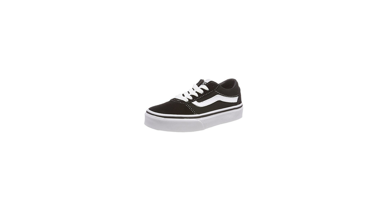 Fashion Vans Ward Suede/Canvas, Zapatillas Unisex Niños, Negro