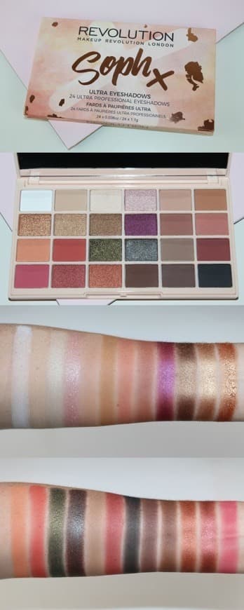 Producto Paleta Sombras Soph X