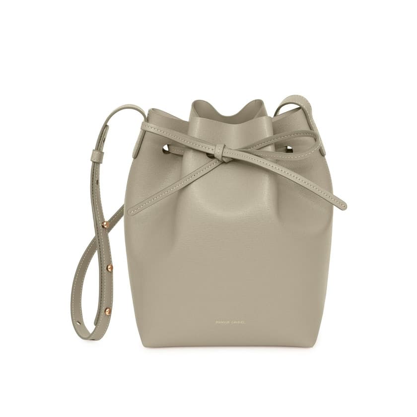 Product Mansur Graviel Saffiano Mini Bucket Bag