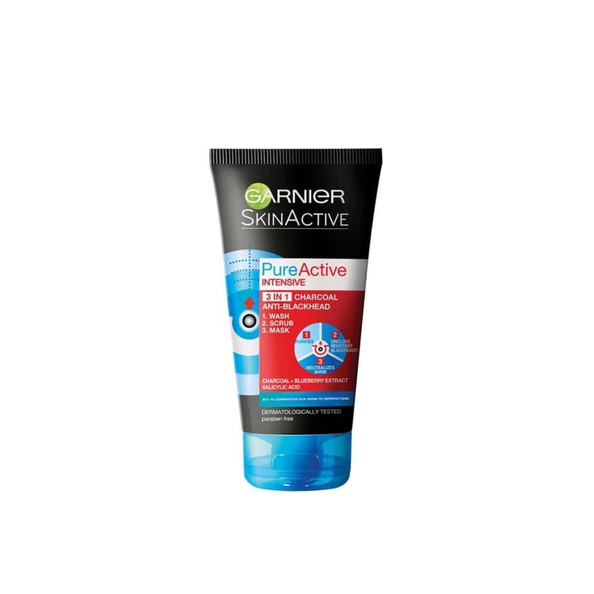 Producto Garnier pure active máscara preta 