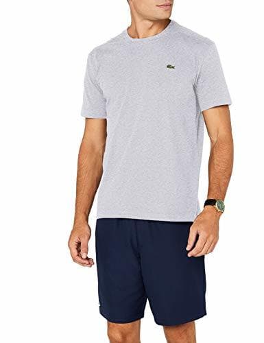 Fashion Lacoste TH7618, Camiseta para Hombre, Gris