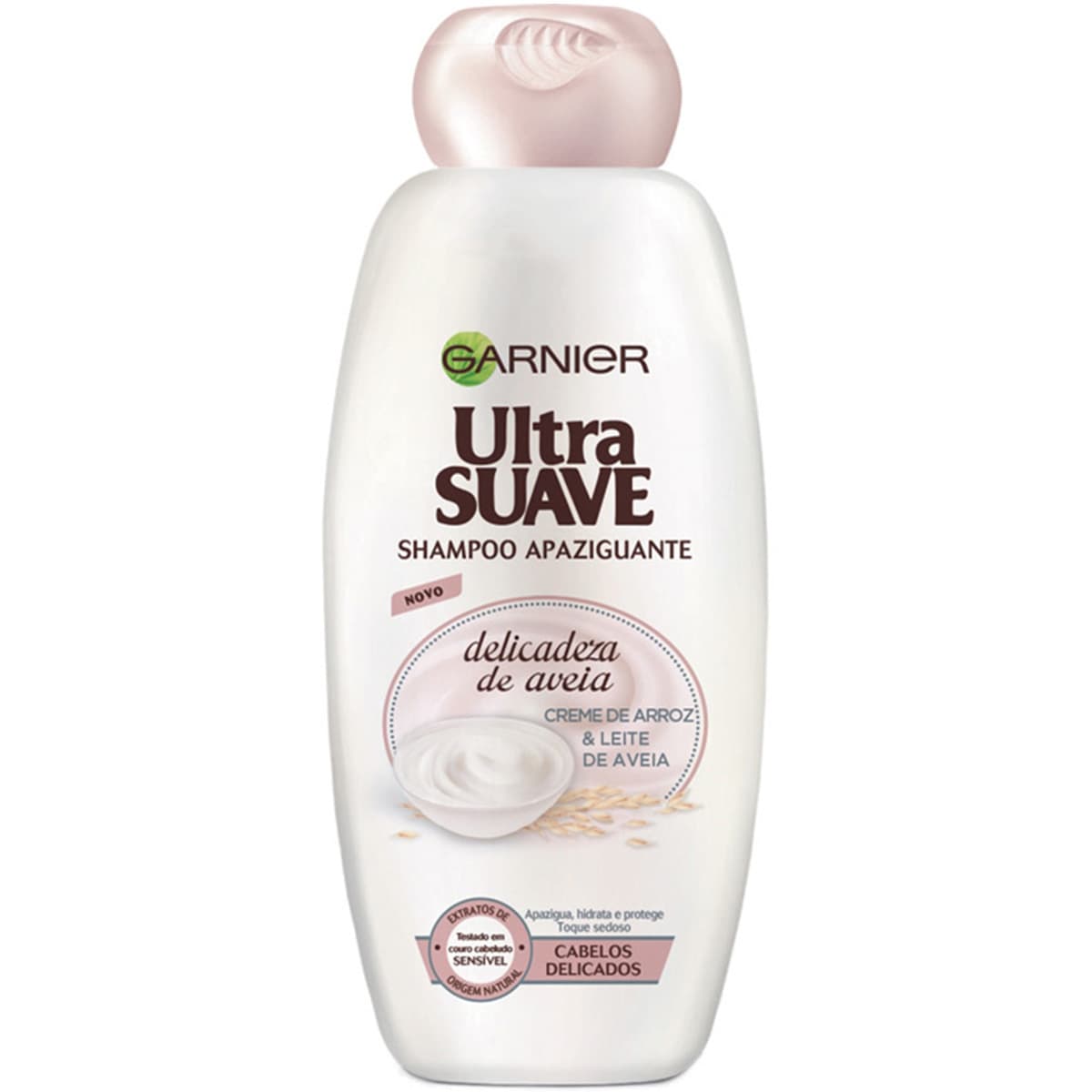 Moda Shampoo Ultra Suave da Garnier de aveia 