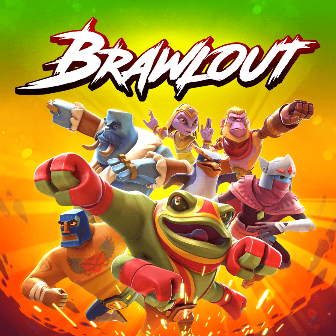 Videogames Brawlout 