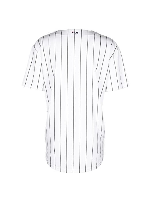 Fashion Fila Dawn Baseball Camisa de manga corta bright white