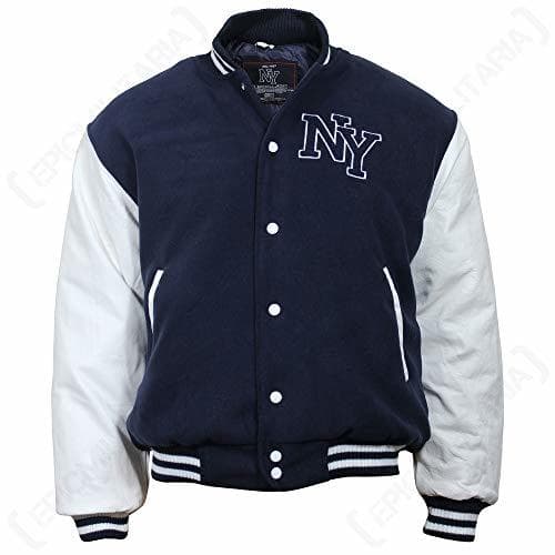 Product Mil-Tec Chaqueta de béisbol de NY con Parches