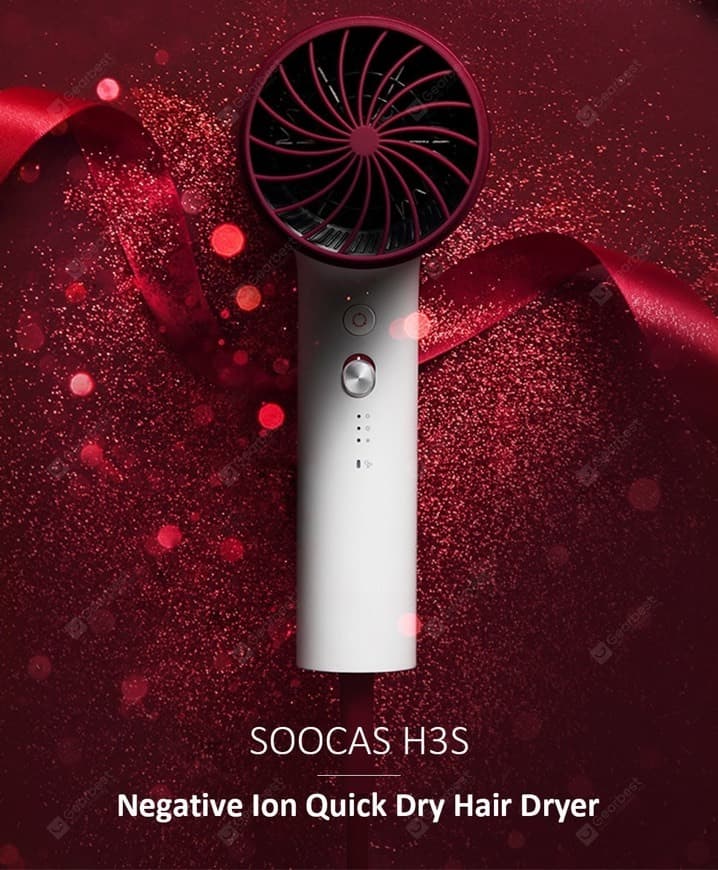 Producto Xiaomi Soocare Soocas H3S Anion Hair Dryer Aluminum 1800w