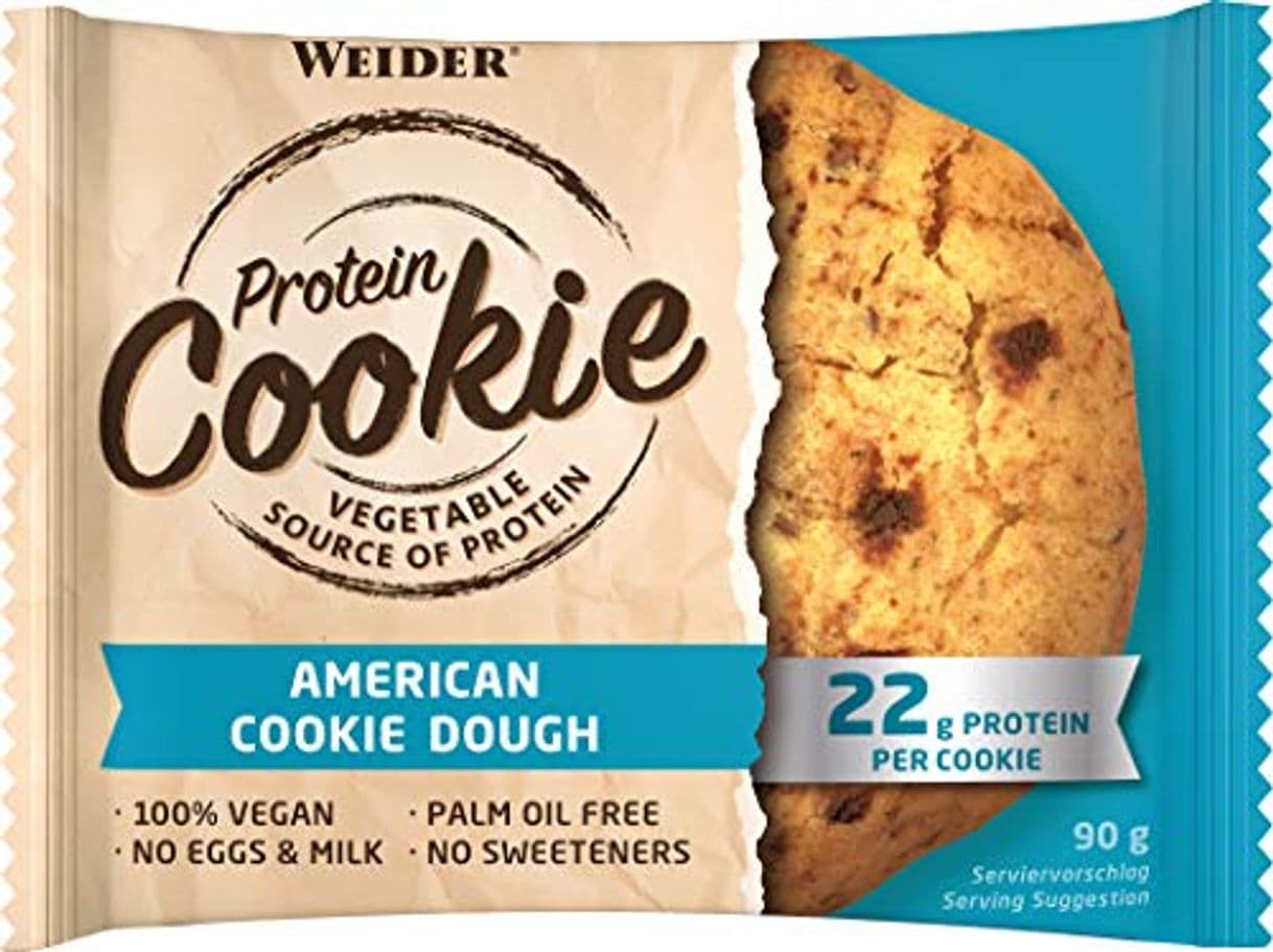 Producto Weider Protein Cookies American Cookie Dough 12 x 90 g