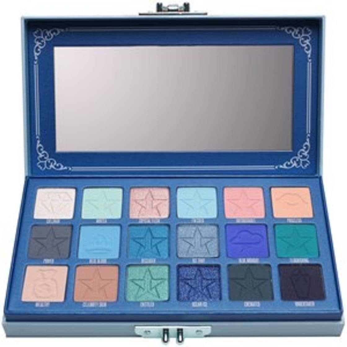 Product Eyeshadow Palette Blue Fire by Jeffree Star Cosmetics