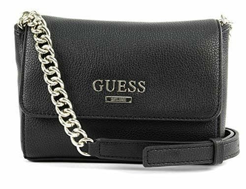 Product Guess ALMA MINI CROSSBODY FLAP BLA BLACK