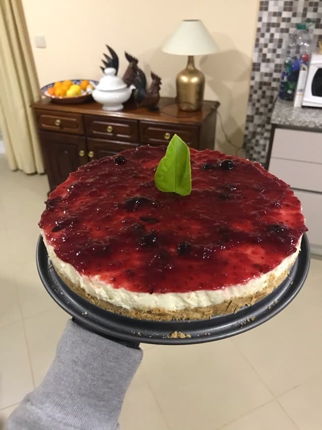 Moda Cheesecake de frutos vermelhos 