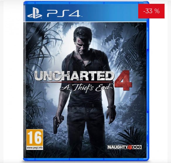 App Uncharted 4: Thiefs End Premium/ PS4