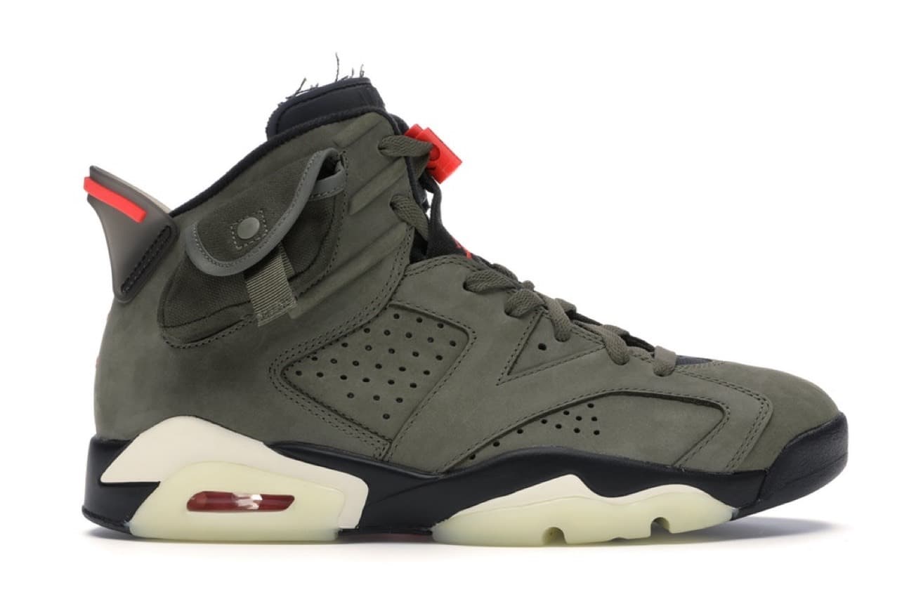 Moda Jordan 6 Retro Travis Scott