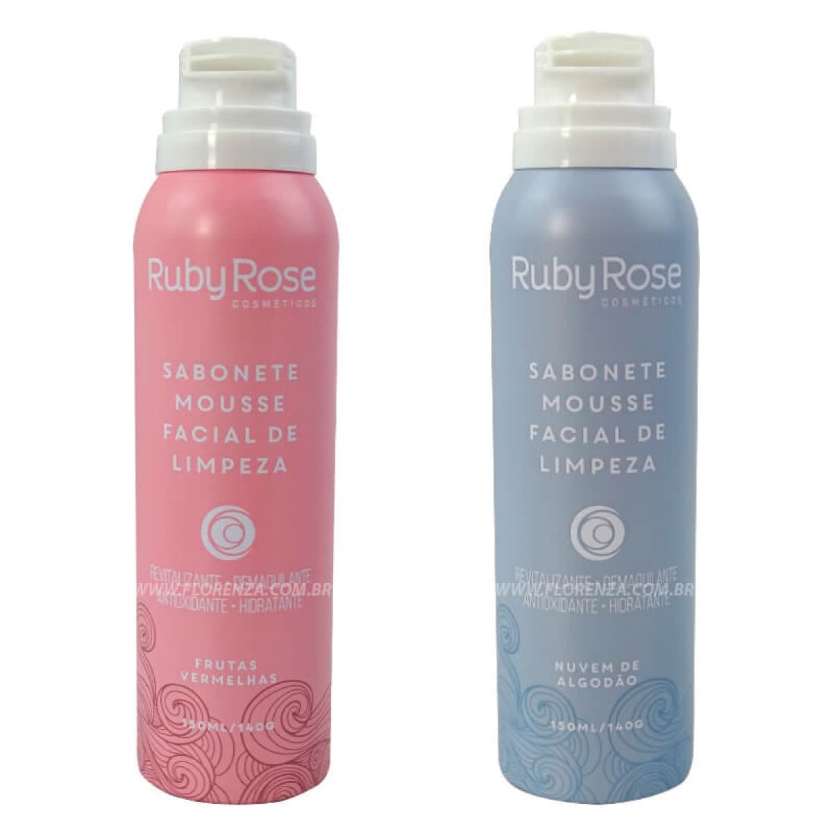 App Sabonete mousse Ruby Rose