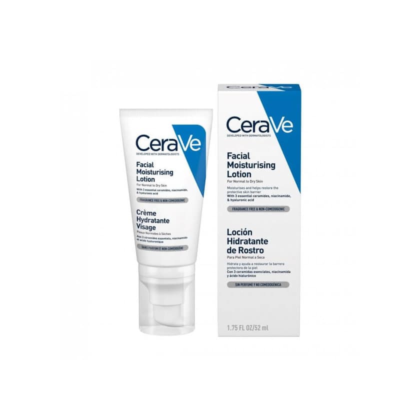 Producto Cerave Facial Moisturizing Lotion Loção de Rosto Hidratante 52ml