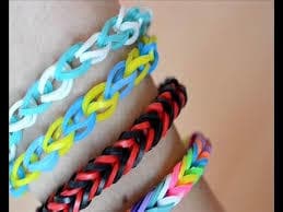 Fashion PULSERAS CON GOMITAS. Dos modelos paso a paso - YouTube