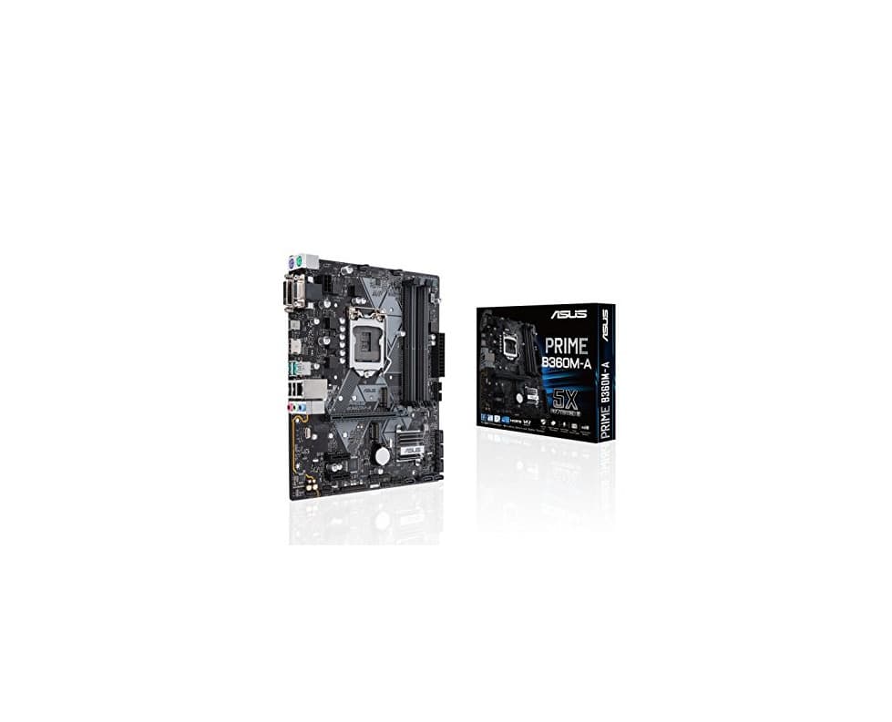 Electrónica Asus Intel B360 mATX - Placa con Aura Sync RGB header