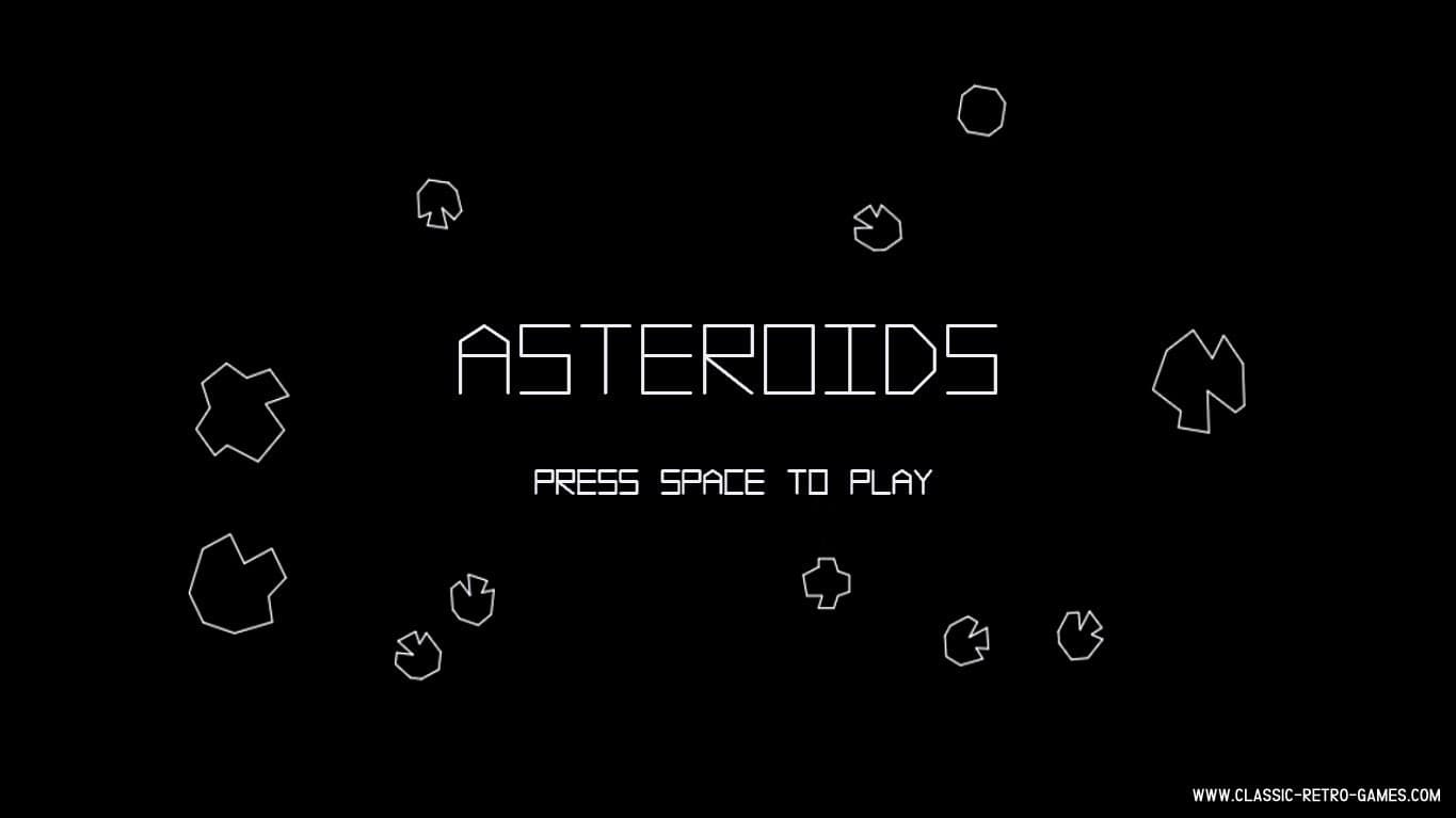 Videojuegos Asteroids 1979 shooter arcade game