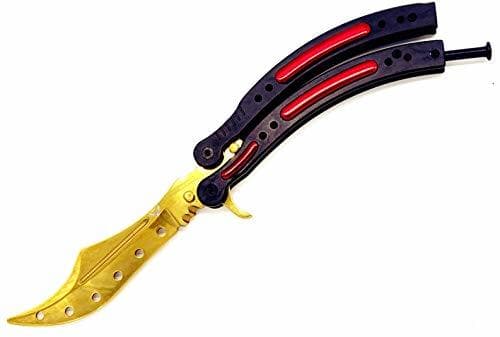 Product epicknives – CS Go Balisong cuchillo de entrenador mariposa cuchillo de mariposa Trainer práctica