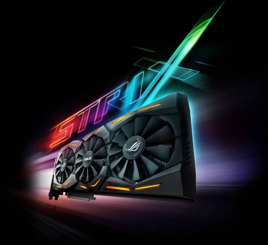 Electrónica ASUS ROG-STRIX-RX580-T8G-GAMING Radeon RX 580 8GB GDDR5 - Tarjeta gráfica