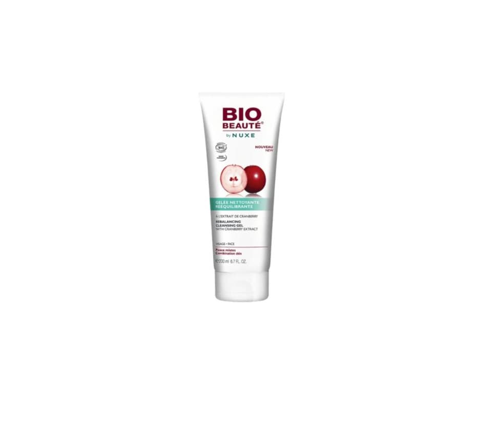 Producto Gel limpeza de rosto Nuxe bio