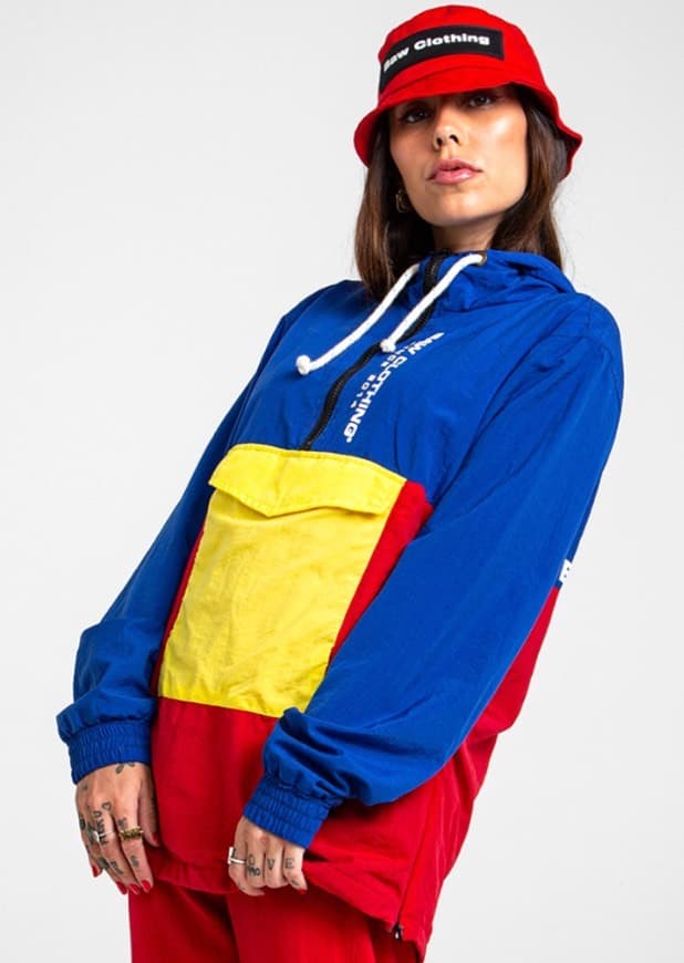 Product TRICOLOR JACKET BLUE BAW CLOTHING