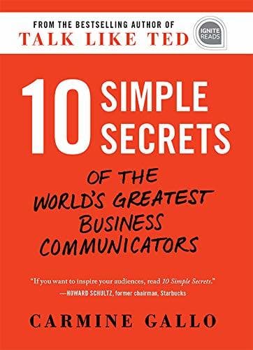 Libro 10 Simple Secrets of the World's Greatest Business Communicators