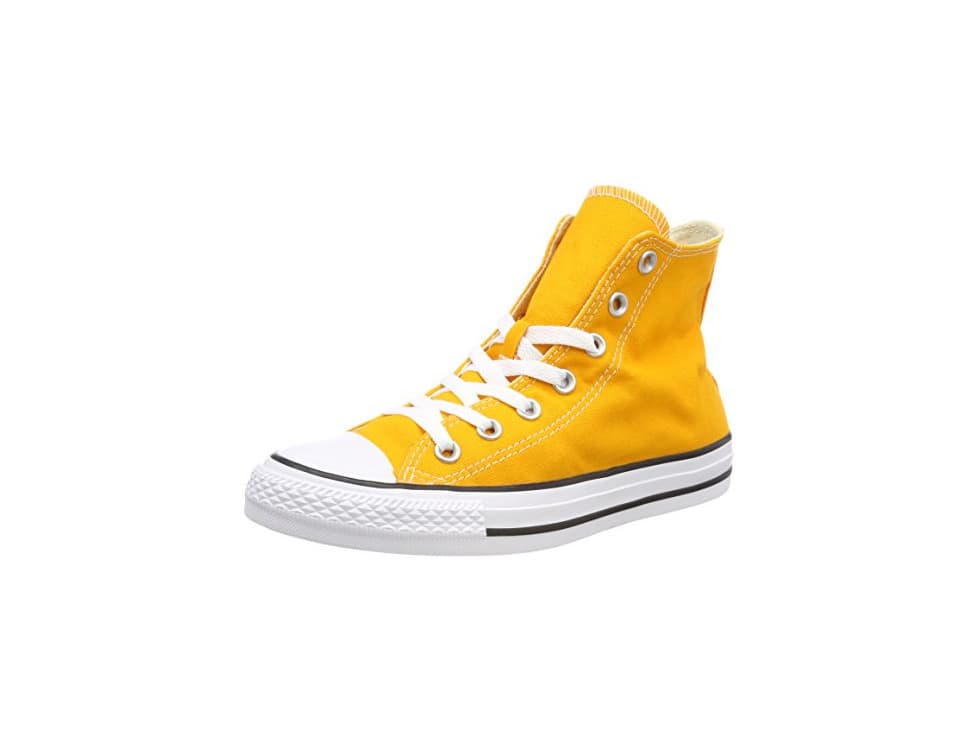 Moda Converse Chuck Taylor CTAS Hi Canvas, Zapatillas de Deporte Unisex Adulto, Naranja