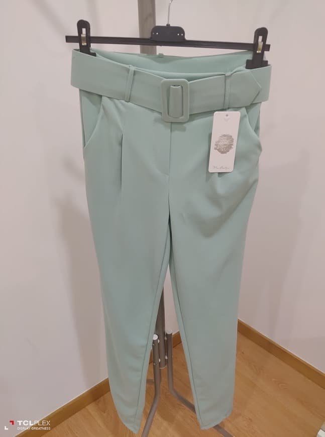 Fashion Calças Verde Água💧 