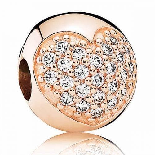 Product Pandora 781053 CZ Rose Collection amor de mi vida Clip encanto