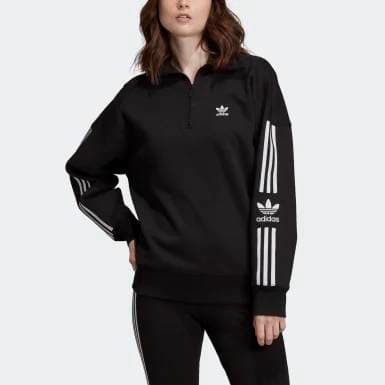 Producto Sweatshirt meio fecho Adidas Trefoil