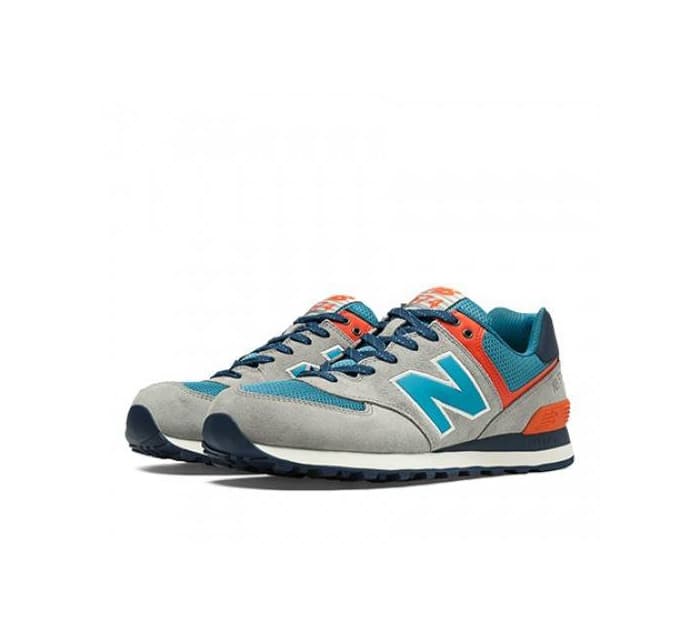 Producto New Balance 574 grey blue and orange 