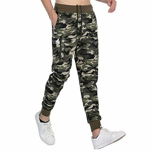 Product Extreme Pop Hombre Pantalones de chándal con Estampado Reflectante de Camuflaje