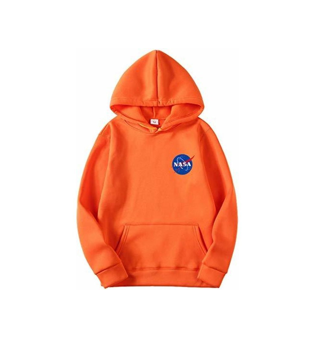 Product EMILYLE Hombre NASA Chuchería Universo Sudadera con Capucha Casual Deportiva Aire Cool