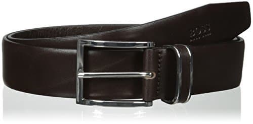 Lugar BOSS Froppin Leather Belt in Brown