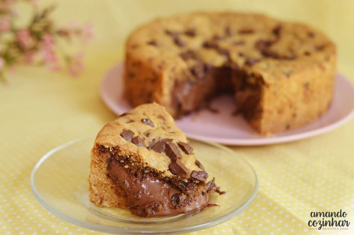 Moda Torta de Cookies com nutella