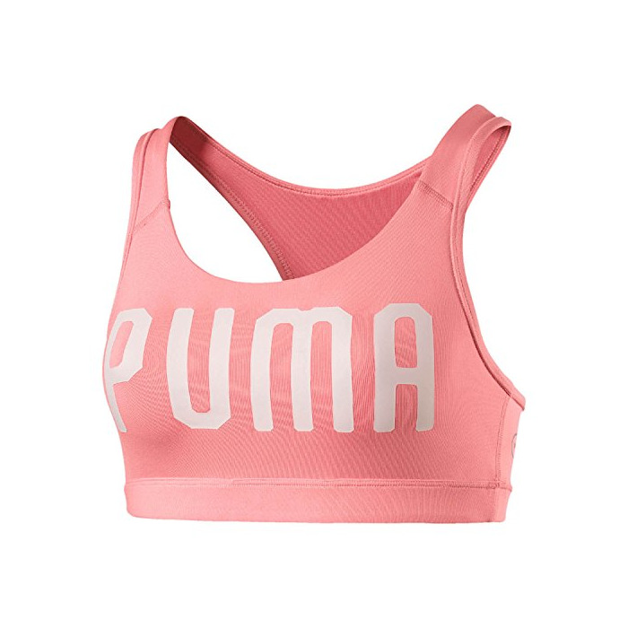 Fitness PUMA Pwrshape Forever-Logo Sujetador Deportivo, Mujer, Rosa