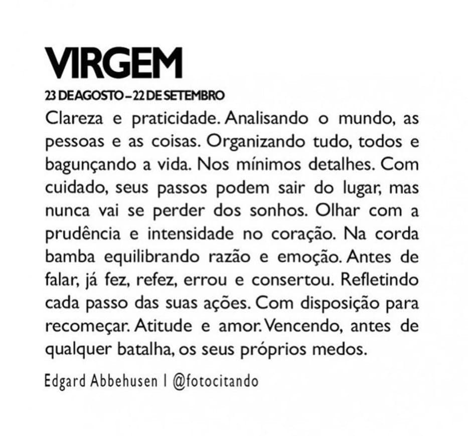 Moda VIRGEM