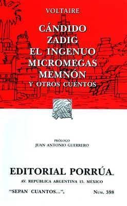 Book Cándido • Zadig • El ingenuo • Micromegas • Mennón