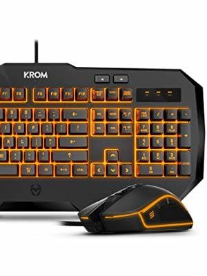 Electrónica KROM Kodex - NXKROMKODEX - Pro Gaming Dual Kit con Teclado de