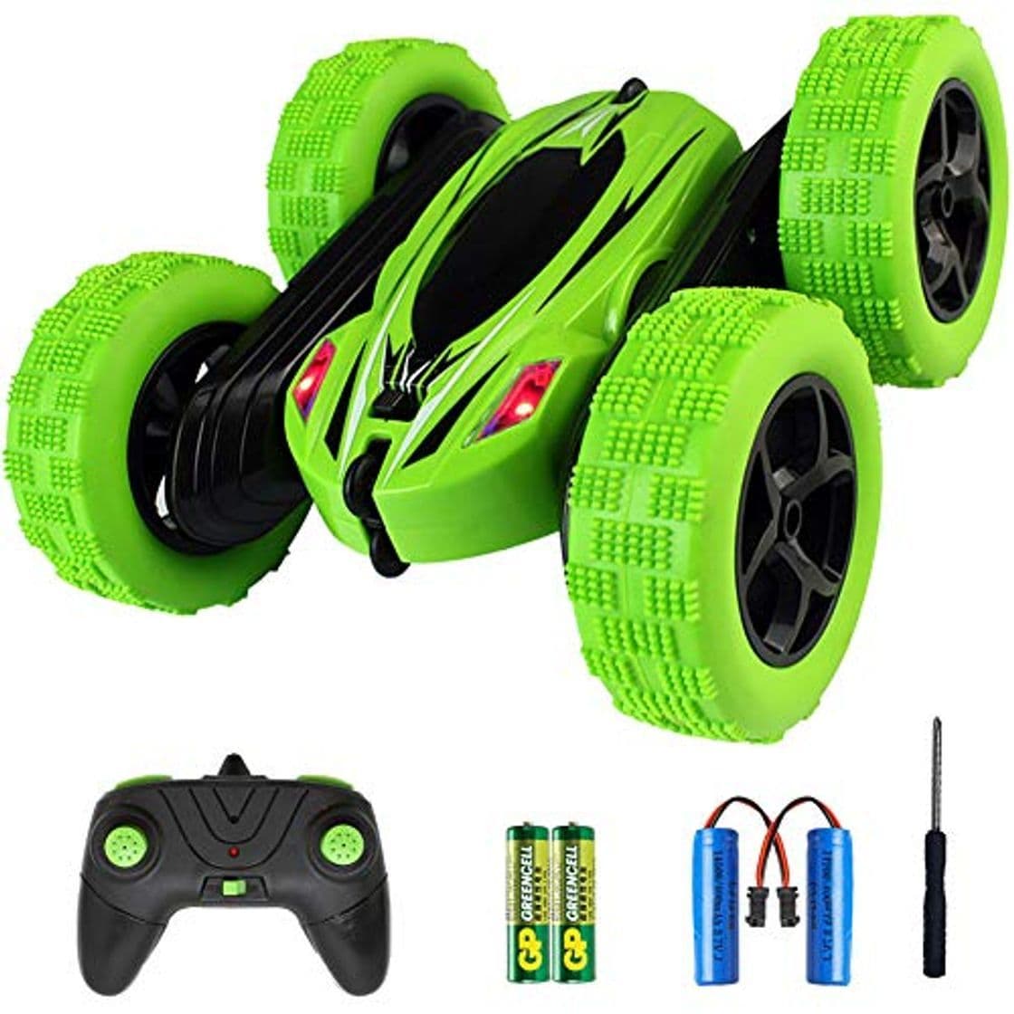 Product Stunt Coche Teledirigido Anfibio Coche de Control Remoto 2.4GHz Stunt RC Juguetes