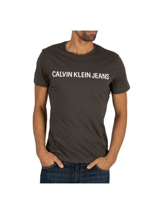 Producto Calvin Klein Jeans T-shirt uomo institutional logo color j30j307856 xxl negro