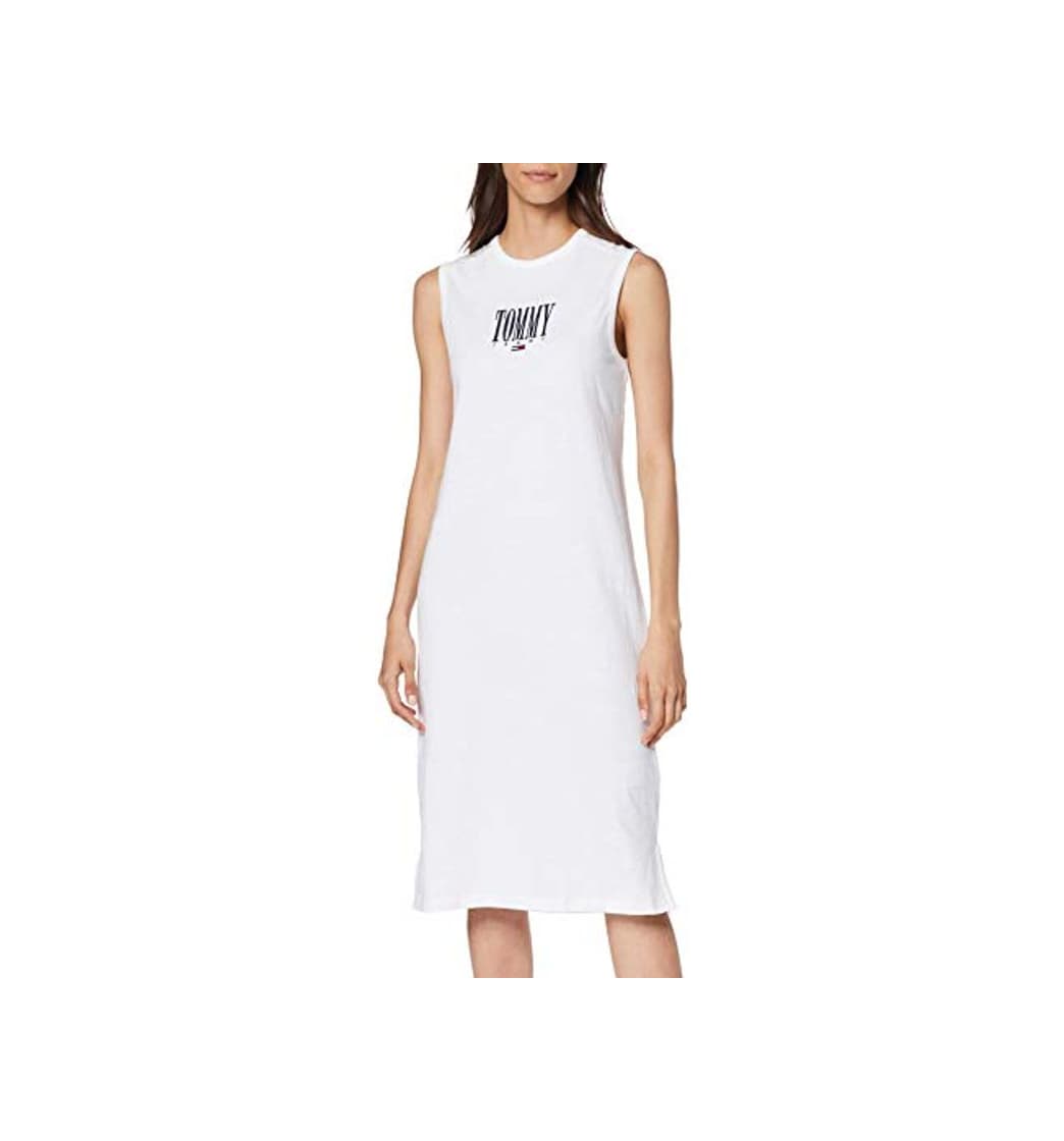 Producto Tommy Hilfiger Embroidery Tank Dress vestido, Blanco