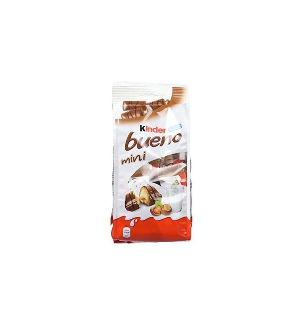 Producto Kinder Bueno Mini Barritas con Relleno de Leche y Avellanas