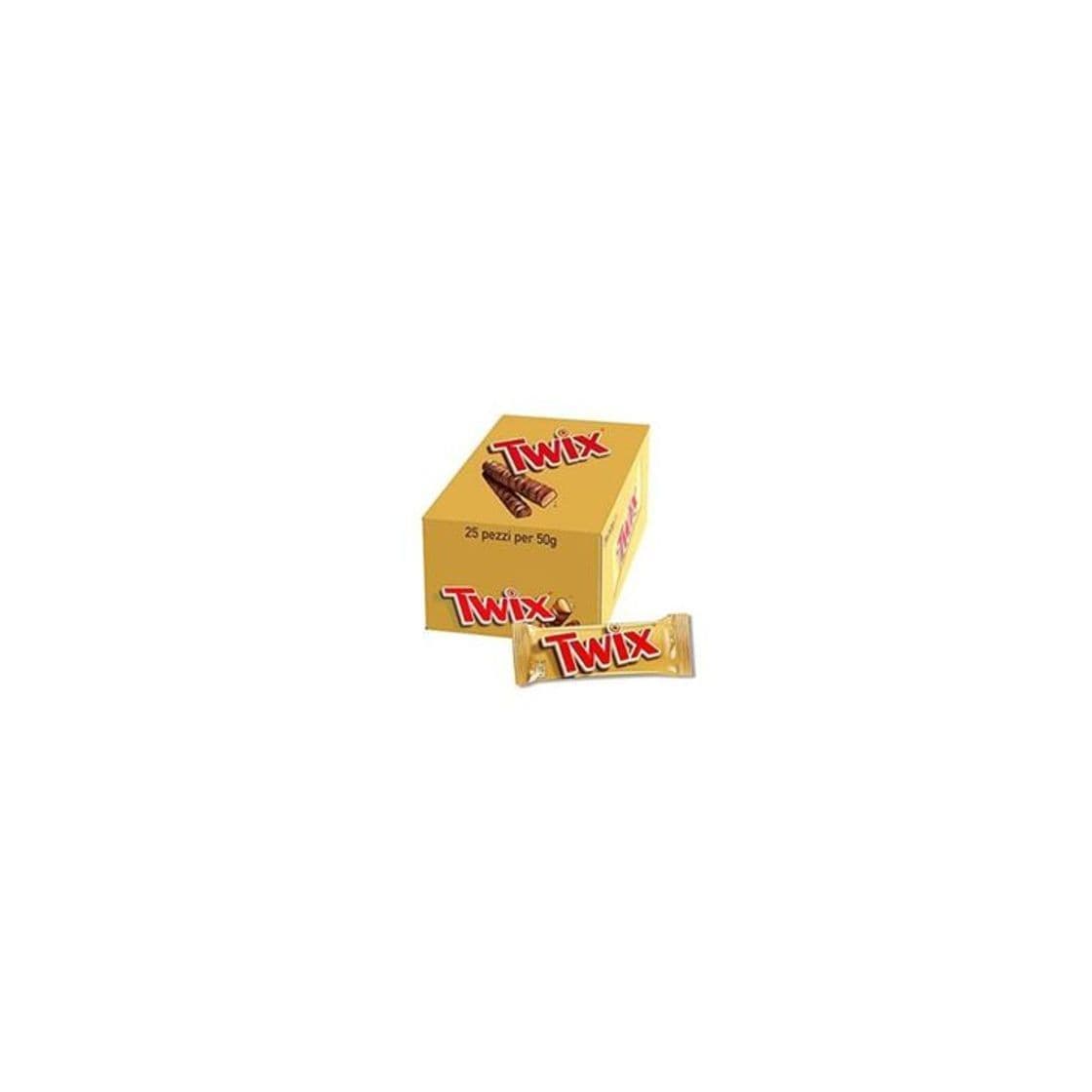 Producto TWIX cerrojo de chocolate 25 X