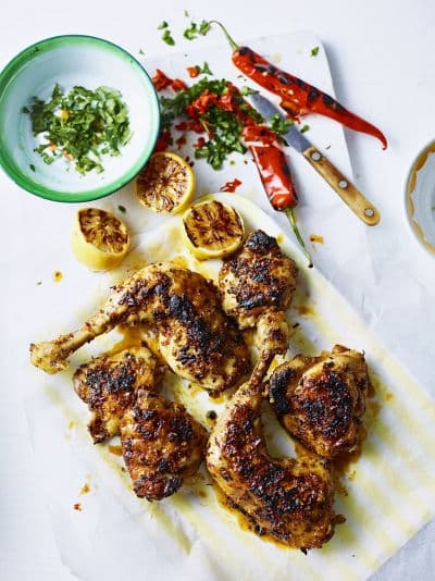 Moda Frango churrasco (Grilled lemon & garlic chicken) recipe | BBC ...