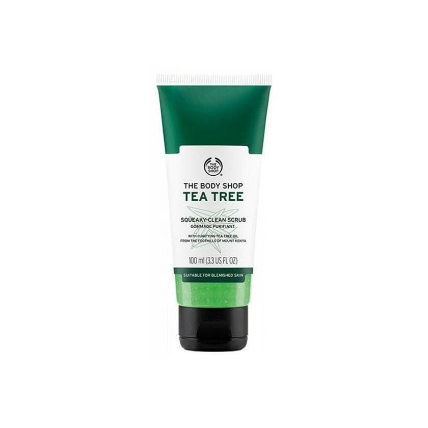 Producto The body shop tea tree squeaky clean scrub