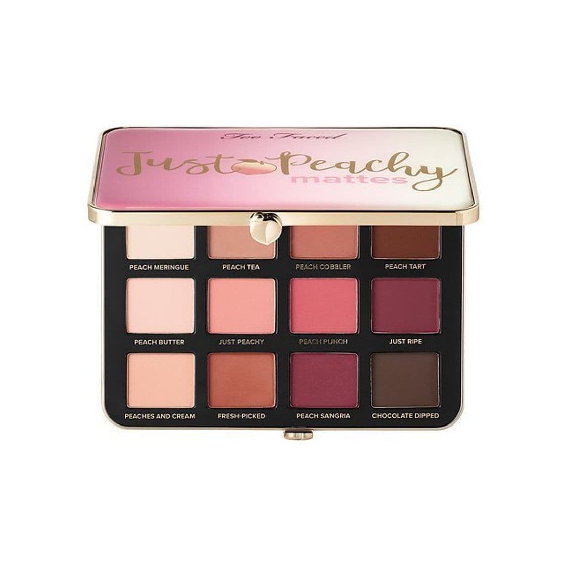 Beauty Paleta de sombras de ojos de terciopelo mate Just Peachy