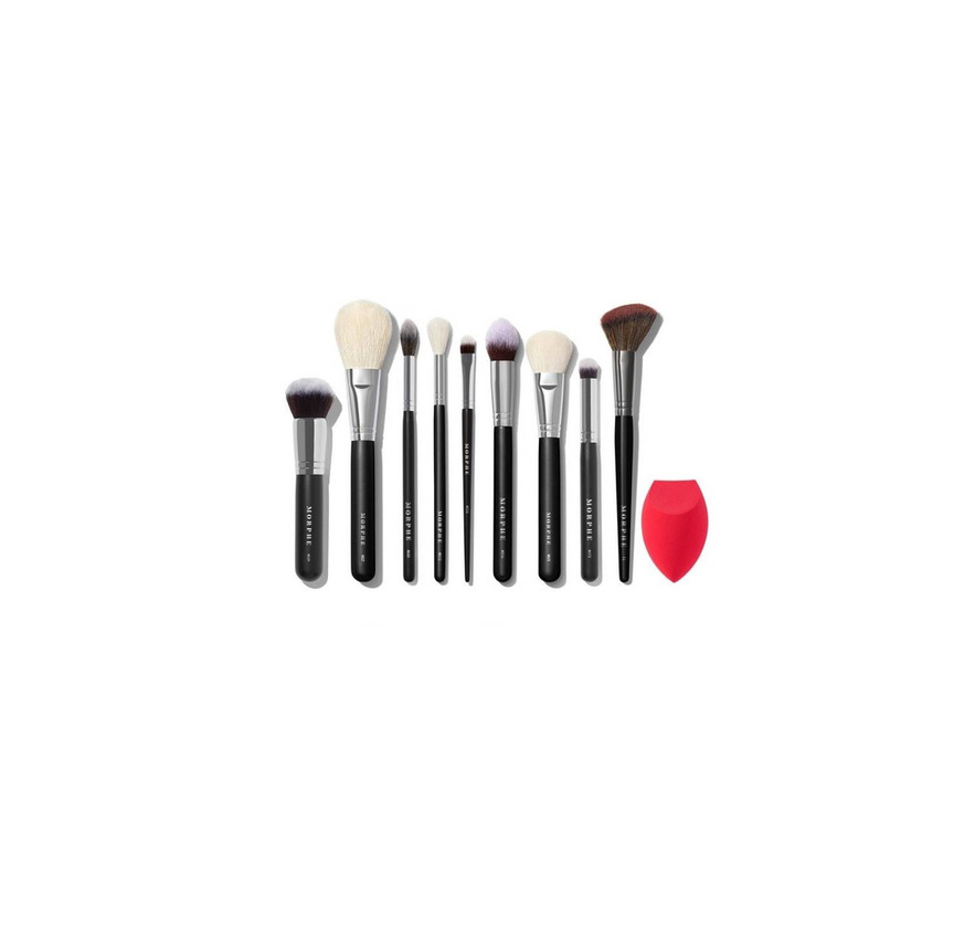 Product MORPHE 10-Piece brush set pincéis maquilhagem makeup