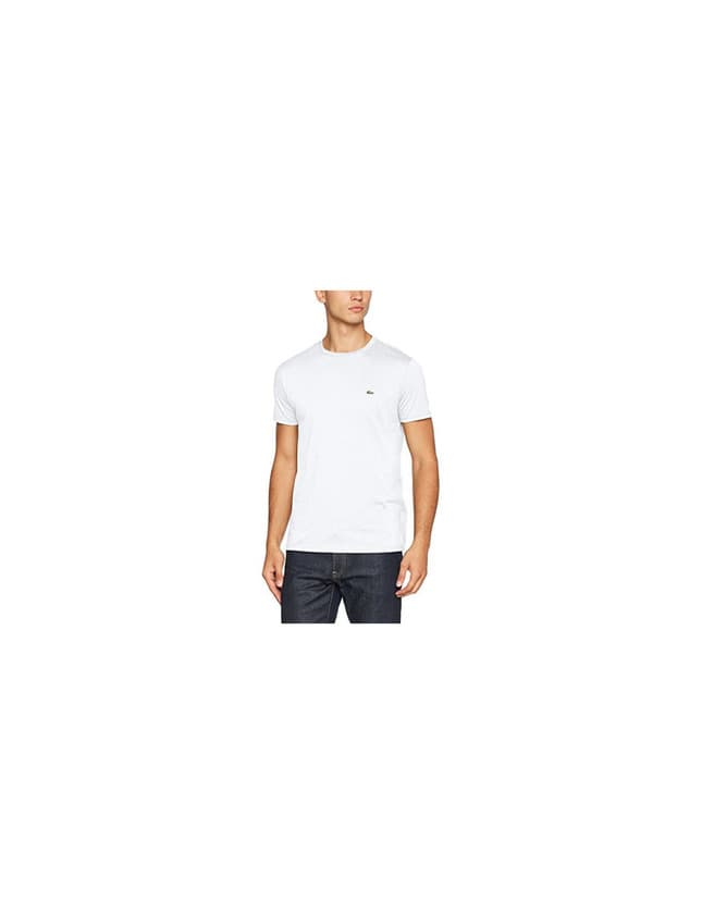 Fashion Lacoste TH6709, Camiseta para Hombre, Blanco