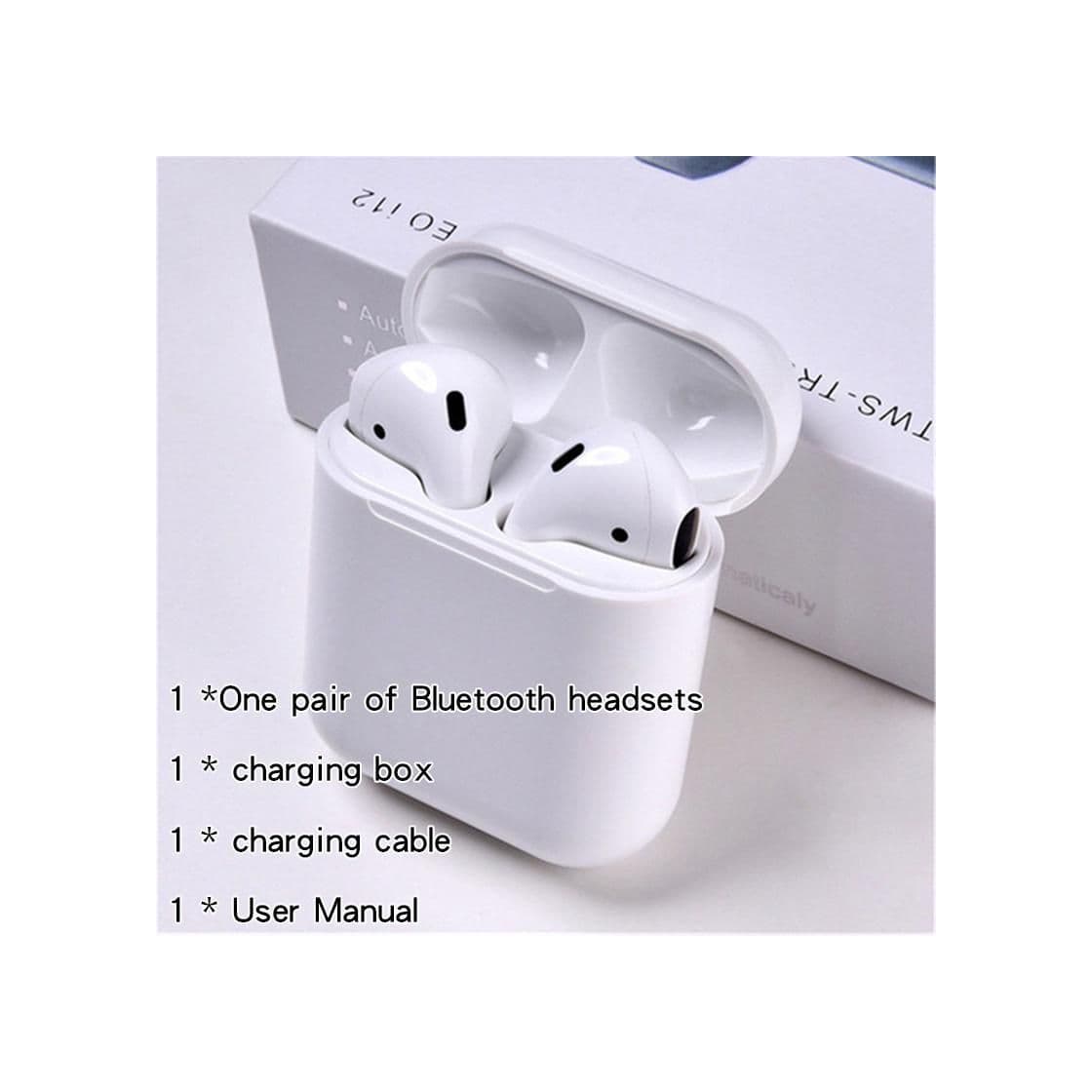 Product Auriculares Originales Mate I12 TWS 5.0 Auriculares Inalámbricos Auriculares Bluetooth Auriculares Táctiles